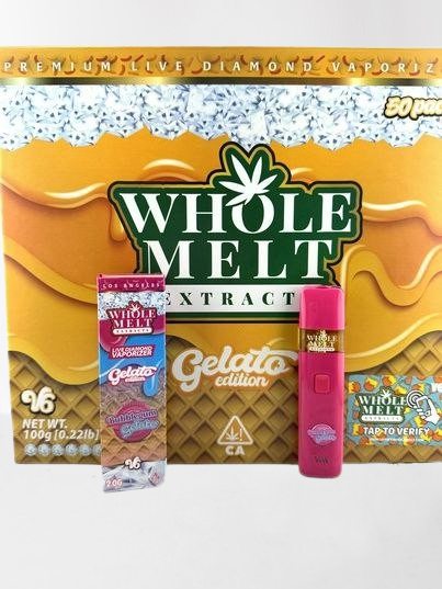 V6 Bubblegum Gelato fragrance melt detail V6 Bubblegum Gelato product display