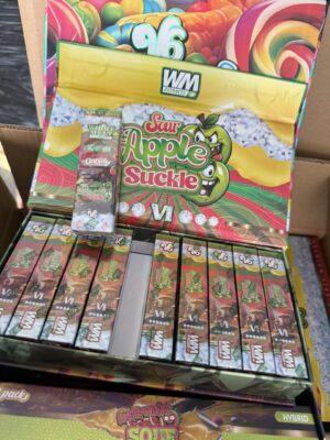 V6 Sour Apple Suckle product in use buy onlin