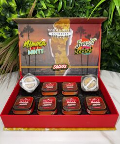 Whole Melt 50/50’s Resin Box: Mimosa Mints x Sunset Zerbet