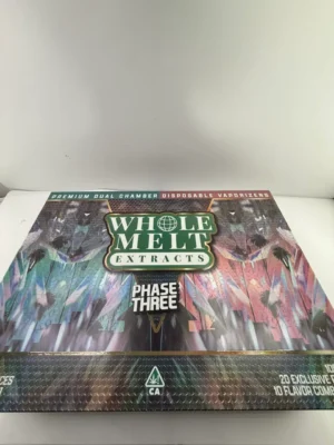 Whole Melt Phase Three Dual Chamber 2G Disposable